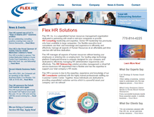 Tablet Screenshot of flexhr.com